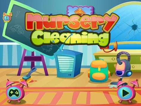 Nursery cleaning girls games screenshot 1