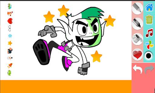 teen coloring titans 2 screenshot 8