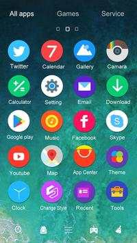 Oreo8 & Ios11 Go Launcher Theme screenshot 3