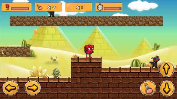 Spider : Sponge Man vs Zombie screenshot 7