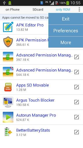 Apps Movable скриншот 4