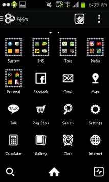 crown Go Launcher theme screenshot 3