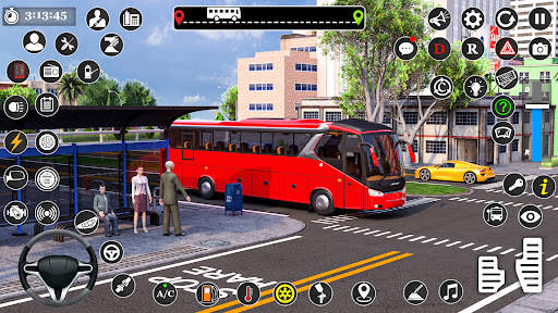 City Coach Bus Simulator 3d screenshot 4