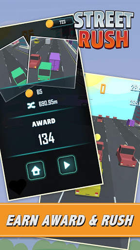 Street Rush: Mini Car Racer स्क्रीनशॉट 3
