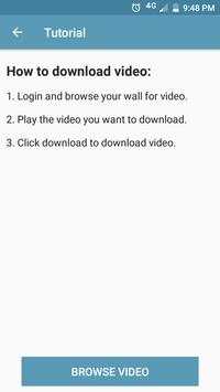 FVD: Video Downloader for Facebook screenshot 1