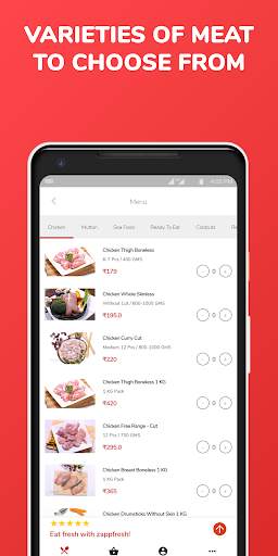 Raw Chicken, Mutton, SeaFood, Meat Ordering App screenshot 3