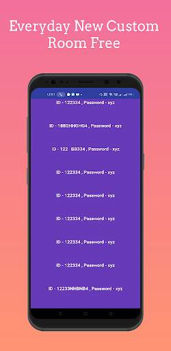 Free Custom Room Card App 2021 Clash Squad-Fire It screenshot 3