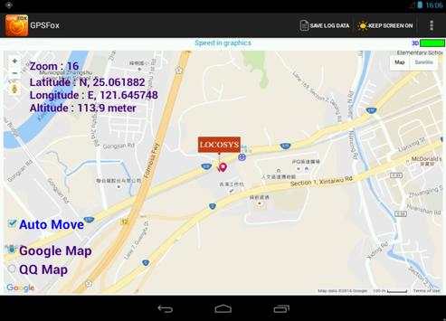 LOCOSYS GPSFox App screenshot 14