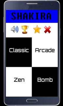 Shakira piano game screenshot 2