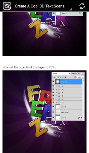 Free Tutorials For Photoshop screenshot 2
