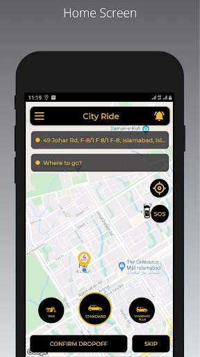 BURAAK Online Rides Payment Cab Taxi Rickshaw Bike screenshot 2
