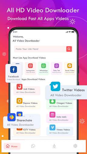 HD Video Downloader - Free Video Downloader screenshot 1