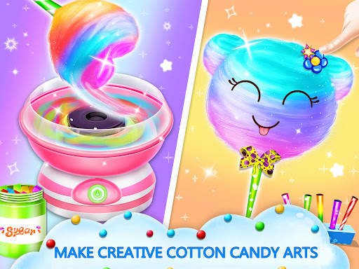 Cotton candy - sweet shop game screenshot 1
