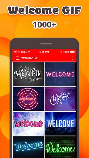 Welcome GIF screenshot 4