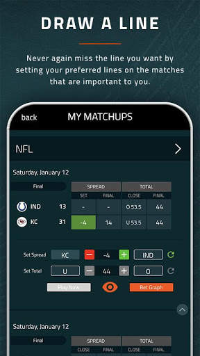 Covers Live – Sports Betting Manager App screenshot 2