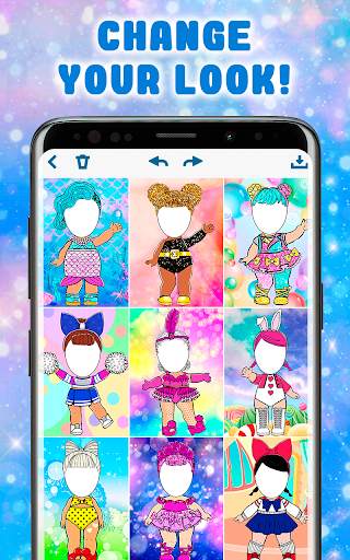 Dolls Dress Photo Editor for girls screenshot 2
