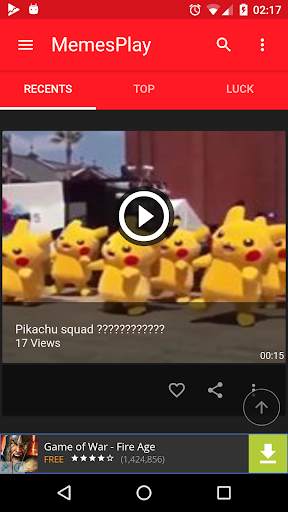 MemesPlay Funny Videos screenshot 1
