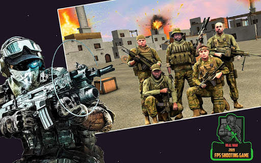 Real War 2019 – FPS Shooting 3D Game screenshot 3