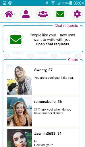Dating Apps free & Single Flirt Chat by Lomeda screenshot 4