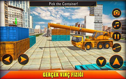 Vinç Oyunu Sürüş Simülatörü screenshot 2