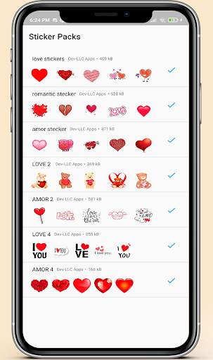 Love Stickers for WhatsApp screenshot 1