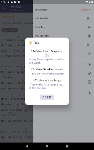 MultiChords (Lyrics & Chords) screenshot 9