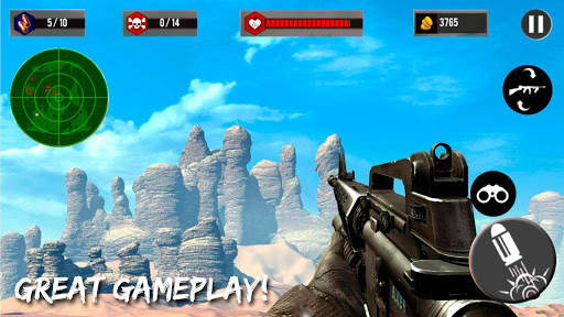 Desert Sniper Special Forces 3D Shooter FPS Game screenshot 5