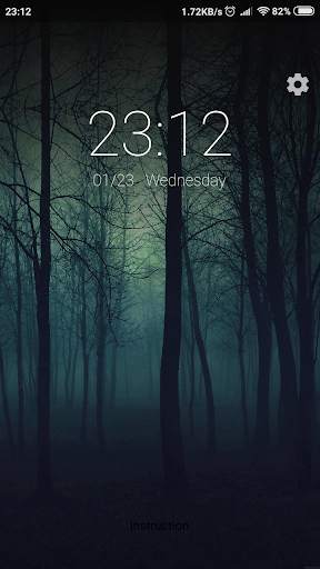 Magic Fake Screen Lock screenshot 1
