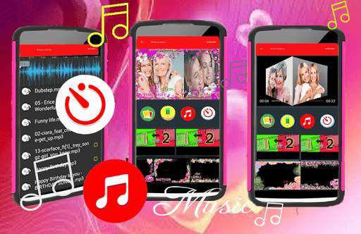 Mother Day Video Maker With Music And Flower Frame screenshot 1