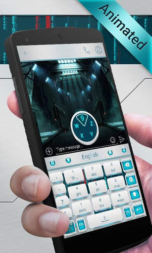 Intruder GO Keyboard Animated Theme स्क्रीनशॉट 2