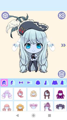 Cute Anime Avatar Maker screenshot 6