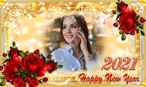 Happy New Year Photo Frame 2021 screenshot 3
