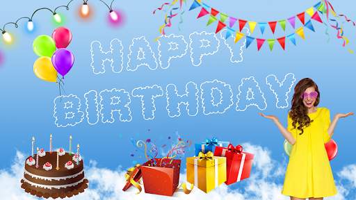 Birthday Frames : Photo On Birthday Cake With Name screenshot 3