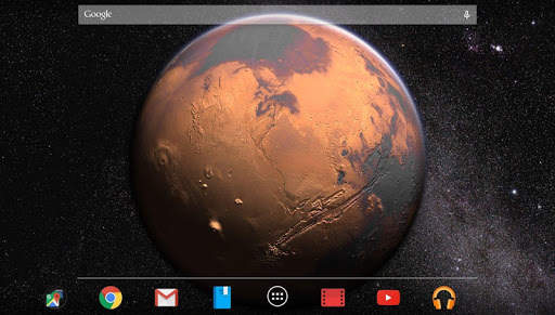 Mars in HD Gyro 3D Free screenshot 3
