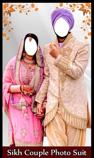 Sikh Couple Photo Suit New screenshot 3