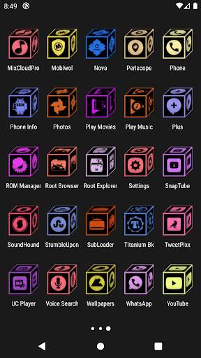 3D Colorful Flat Icon Pack screenshot 4
