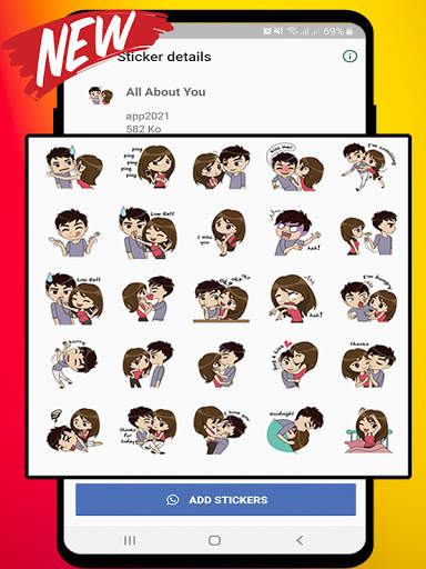 Love Stickers 2021 For WhatsApp screenshot 6