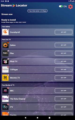 StreamLocator VPN screenshot 4