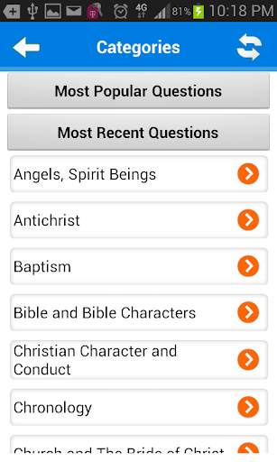 Bible Questions & Answers FAQ скриншот 2