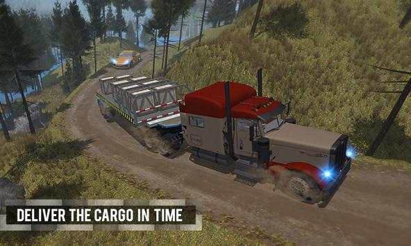 Trailer Truck Off Road Driving screenshot 3