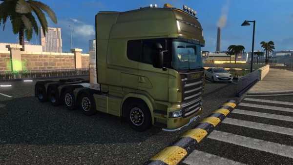 Real Scania Truck Driving 3D screenshot 2