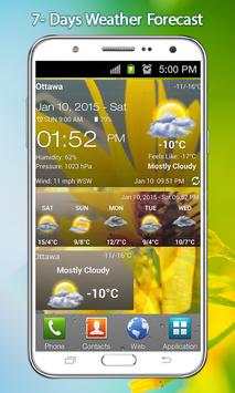 Weather: Clock and Widget screenshot 3