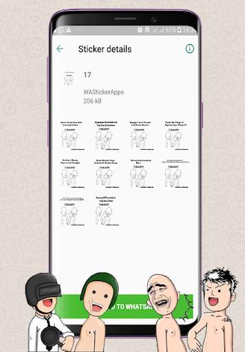 The Tuman Stikers WhatsApps screenshot 3