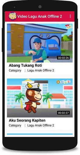 Video Lagu Anak Offline 2 screenshot 2