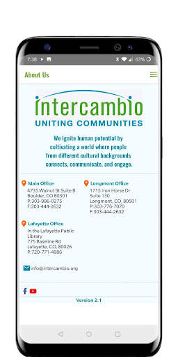 Intercambio Uniting Communities screenshot 2