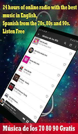 Musica 70 80 90 Gratis screenshot 2