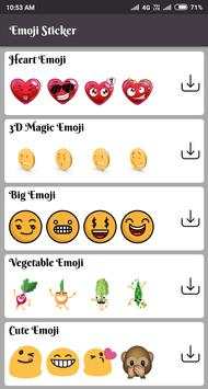 Emoji WAStickerapp | Emoji Stickers for Whatsapp screenshot 1