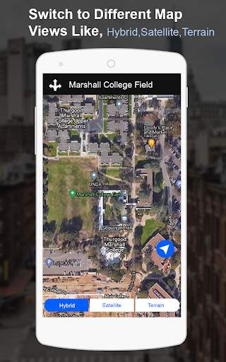 Live GPS Map, Travel Navigation & Earth Map screenshot 1