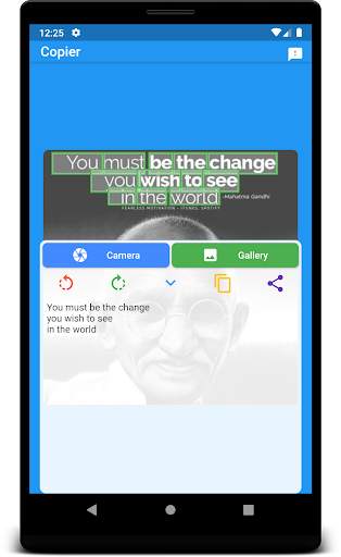 Copier - Copy text from image and QR Scanner screenshot 3