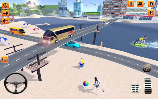 Real Coach Bus Driving 2019: Bus Simulator screenshot 2